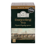Ahmad Tea Black Tea, Darjeeling Teabags, 20 ct (Pack of 1) - Caffeinated & Sugar-Free