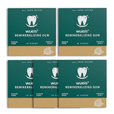 Remineralizing Gum Hydroxyapatite with Xylitol - Sugar Free Spearmint Chewing Gum for Enamel Support and Fresh Breath - 18 Pieces (18 Count (Pack