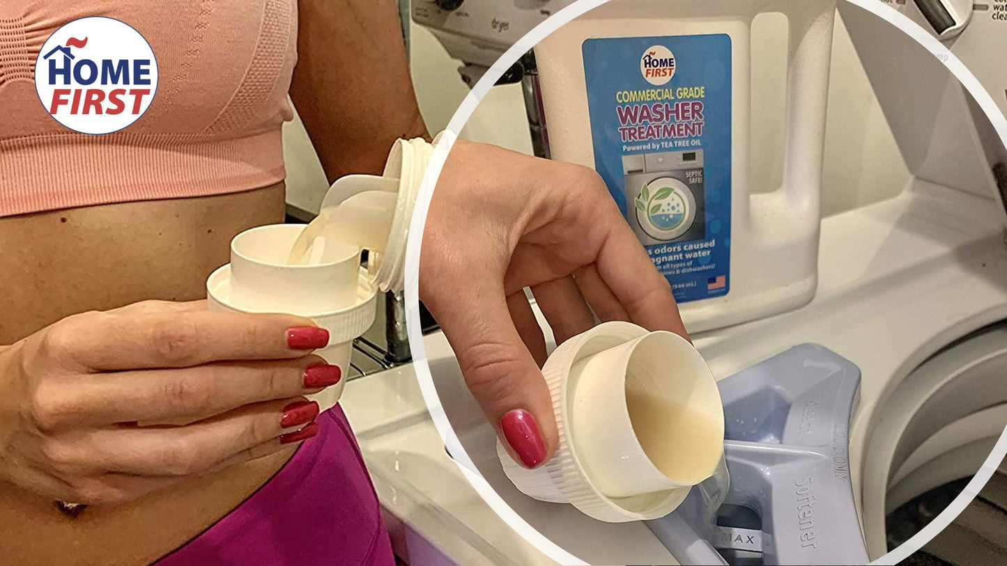 Washing Machine Heavy Duty Cleaner Deodorizer - Eco-Friendly of Control Mold And Mildew From Behind the Drum or Door of Your Front or Top Load Washer