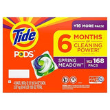 Tide PODS Liquid Laundry Detergent Pacs, Spring Meadow (168 ct.)