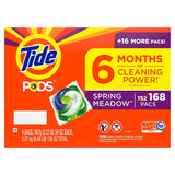 Tide PODS Liquid Laundry Detergent Pacs, Spring Meadow (168 ct.)