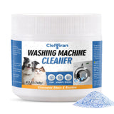 Clelviran Pet Hair Washing Machine Cleaner Powder, Enzyme Action Removes Odor Causing Residue and Grime Deep Inside Pump, HE Front and Top Load Washer