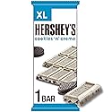 HERSHEY'S Cookies 'n' Creme XL, Candy Bar, 4 oz (16 Pieces)