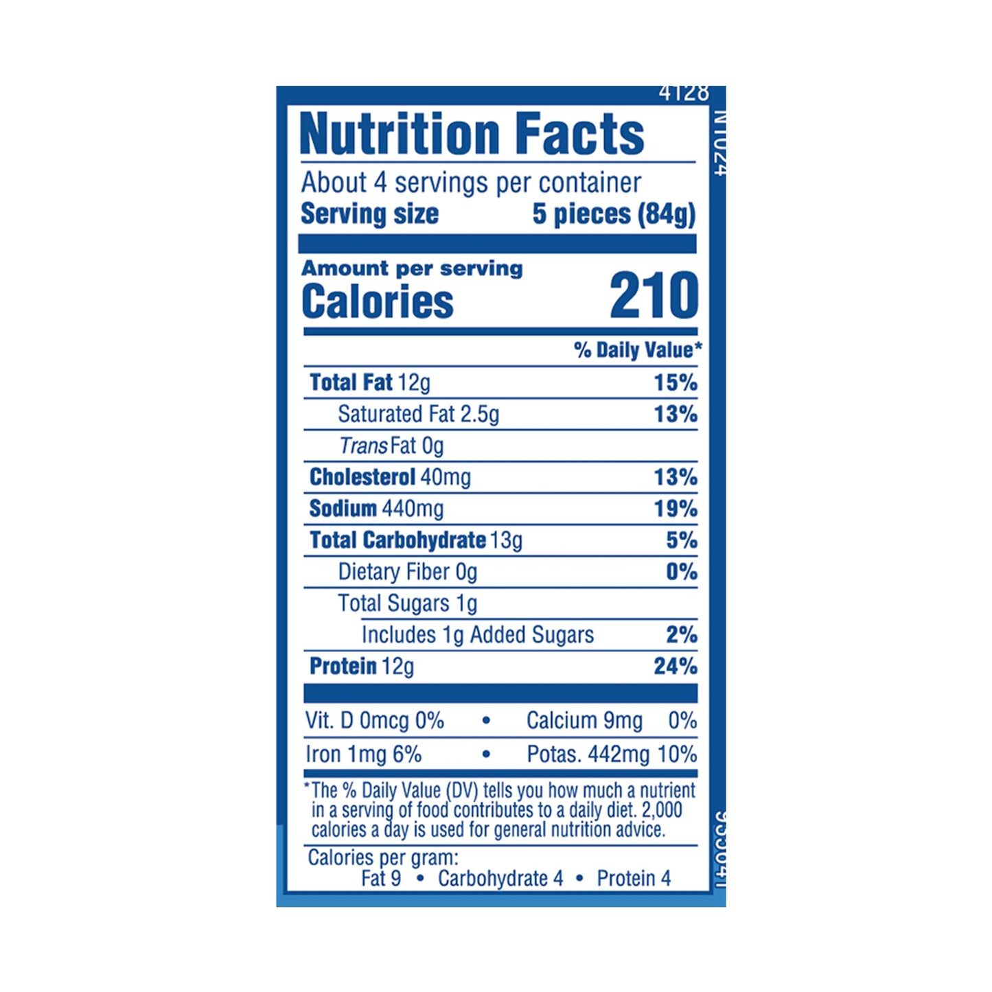 Perdue, Breaded Chicken Breast Nuggets, Fully Cooked, Fresh Tray Pack, 12 oz