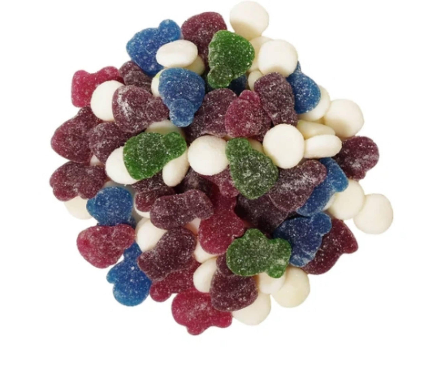 Snow Day Christmas Gummy Candy - Bulk Holiday Ready Mittens, Hats, and Snowball Shaped Christmas Gummies (1 Pound)