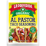 La Preferida Organic Taco, Fish Taco, & Al Pastor Taco Seasoning (4ea / 1oz) (Variety Pack)