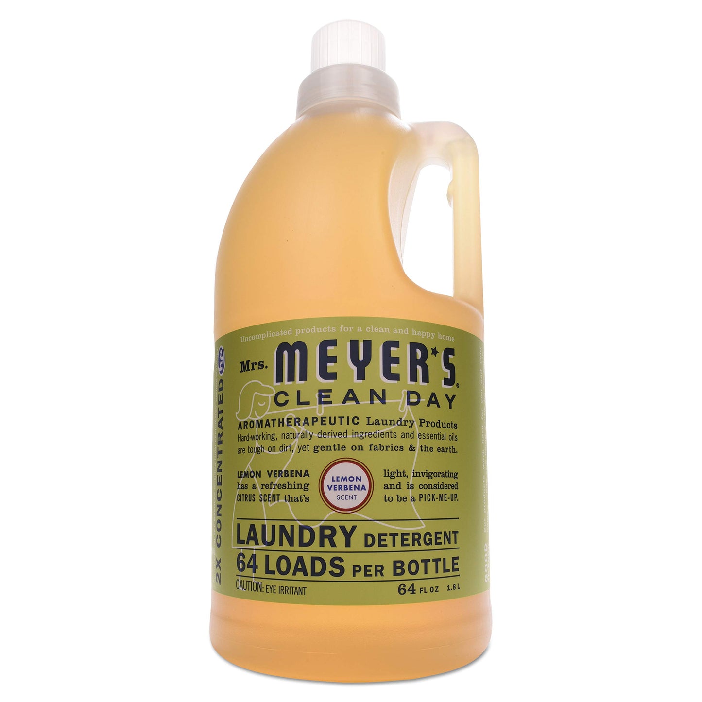 Mrs. Meyer's Laundry Detergent Lemon Verbena, 64 OZ