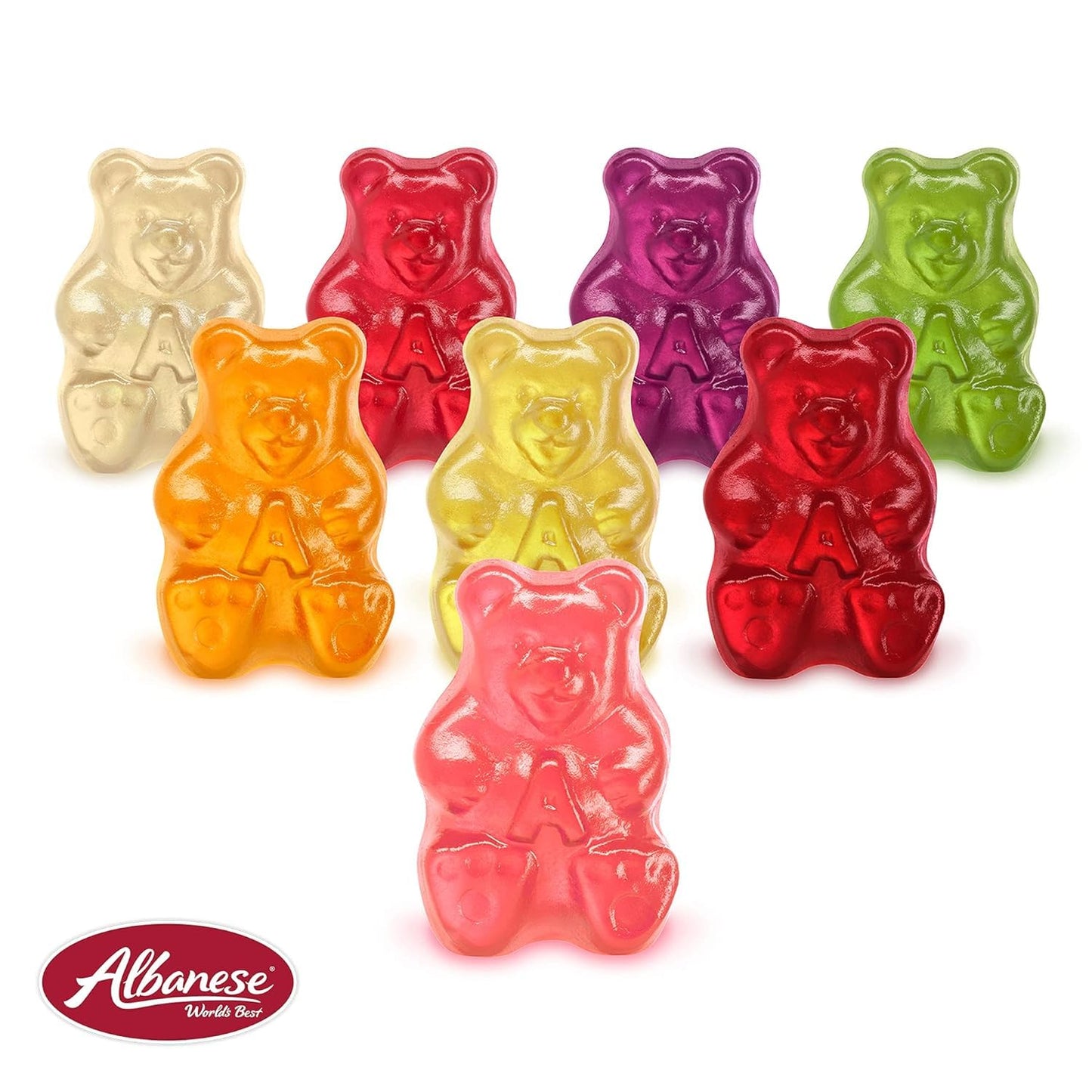 Albanese World's Best True to Fruit - Exotic Fruits Gummies, 7.75oz Bag of Candy, Individually Wrapped Soft & Chewy Candy Snacks