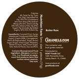 Caramels.com Butterscotch & Butter Rum Caramels | Individually Wrapped