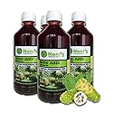 Frutos Pachamama Organic Noni Juice 100% Pure - Raw Ozonated Noni Extract from Dominican Republic | Natural Superfood Drink | Immune Booster