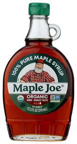 Maple Joe, Organic Dark Maple Syrup, 12 Fl Oz