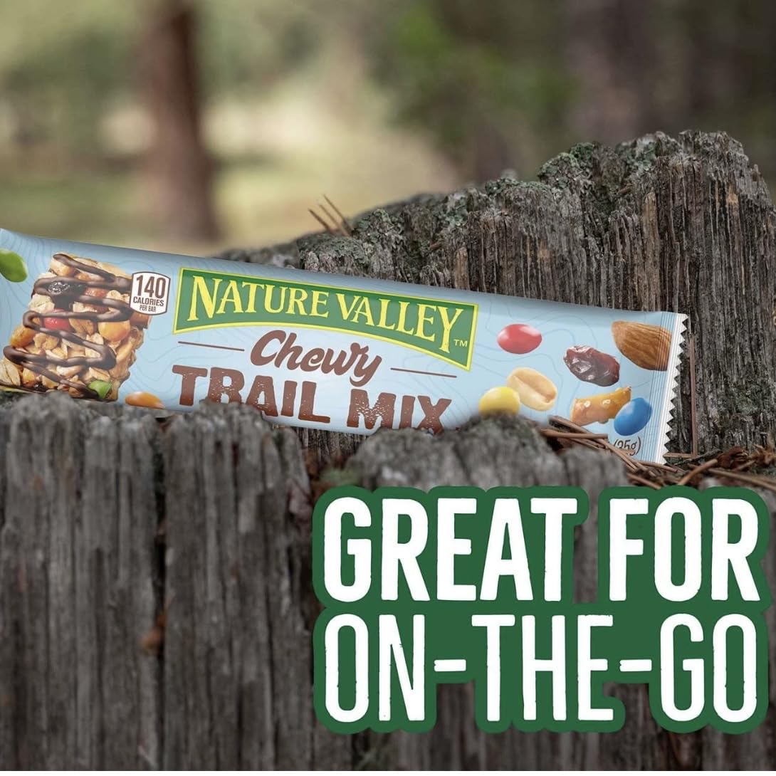 Natures Valley Drizzled Chewy Trail Mix Bars, 48 ct