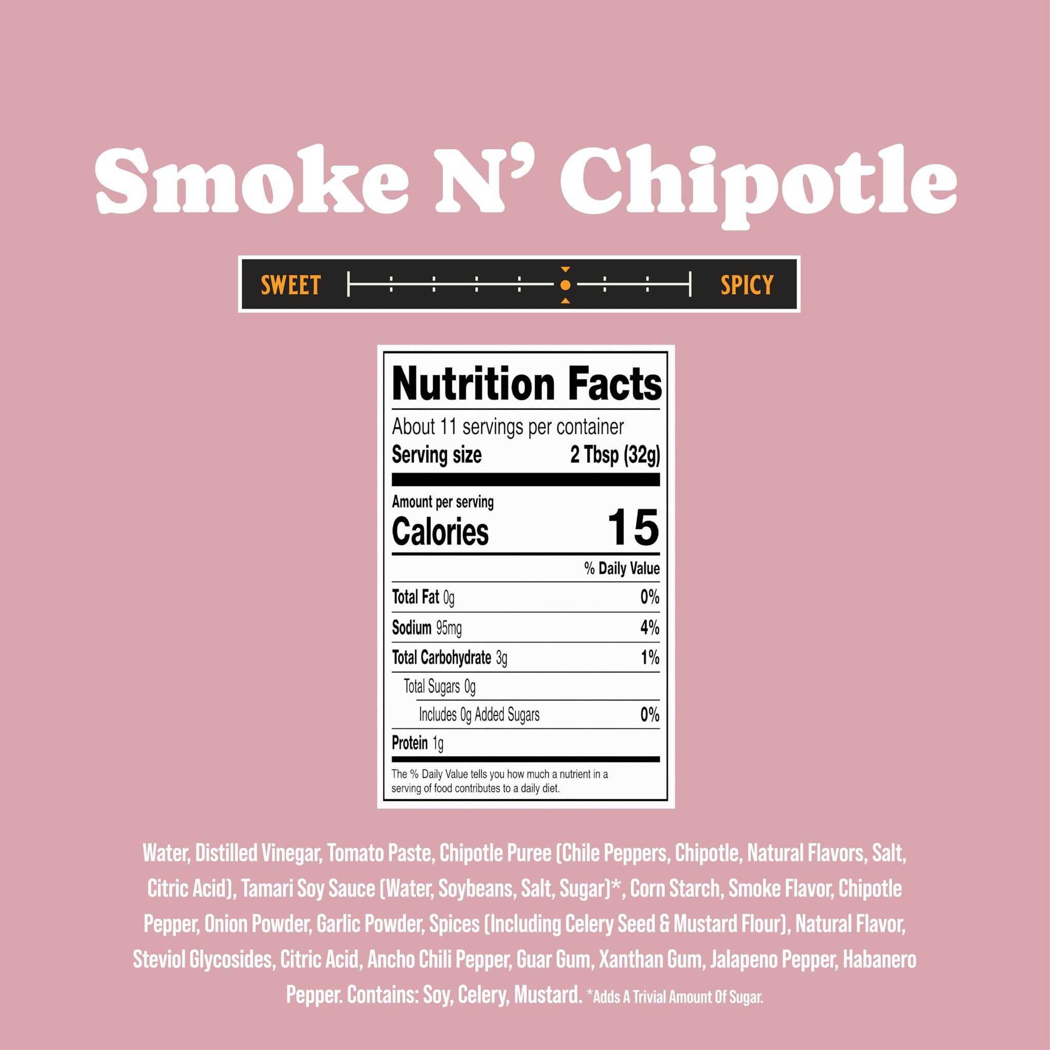 Rufus Teague Sugar-Free BBQ Sauce Smoke 'N Chipotle, Low Calorie, 12.25 oz
