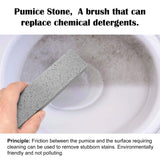 8 Pack Pumice Stone for Toilet Bowl Cleaning, Scouring Stick Remove Toilet Bowl Hard Water Rings, Calcium Buildup and Rust Suitable for Cleaning