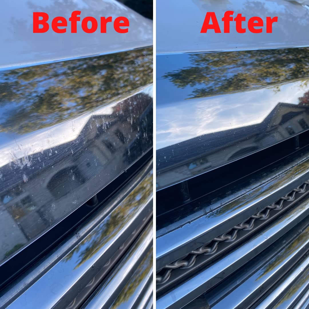 Bugz Out Car Bug Cleaner, Remover & Wash - Spray Bugs, Tar, Bird Poop Off Exterior of Car & Windshield. Remove Black Streaks Without Scratching or