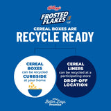 Kellogg's Frosted Flakes Cold Breakfast Cereal, 7 Vitamins and Minerals, Kids Snacks, Original with Vanilla Flavored Marshmallows (10 Boxes)