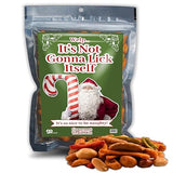 Not Gonna Lick Itself Gourmet Trail Mix Spicy Christmas Snack Gift for Men Funny Santa Claus Candy Cane Gag Gift for Adult Holiday Basket Filler