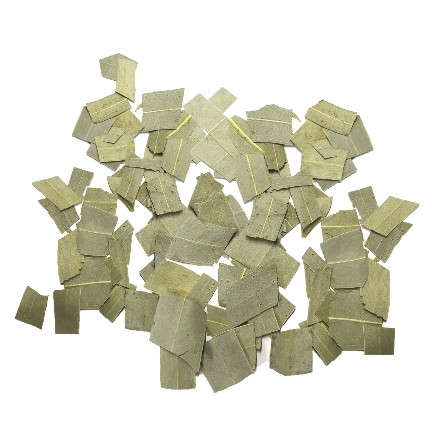 100% Natural Dried Eucalyptus Leaves, Eucalyptus Herbal Tea, Cut and Shifted, Bulk Bag (2 oz)