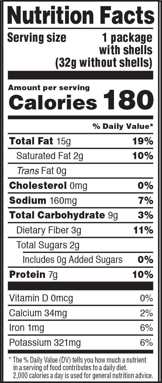 Snak Club All Natural Salted Pistachios, 2.25 Ounce (Pack of 6)