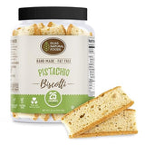 DIJAS Natural Foods, Individually Wrapped Fat Free Biscotti Cookies, All Natural Preservative Free Ingredients, Delicious Low Calorie Snack (12 oz