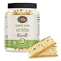 DIJAS Natural Foods, Individually Wrapped Fat Free Biscotti Cookies, All Natural Preservative Free Ingredients, Delicious Low Calorie Snack (12 oz