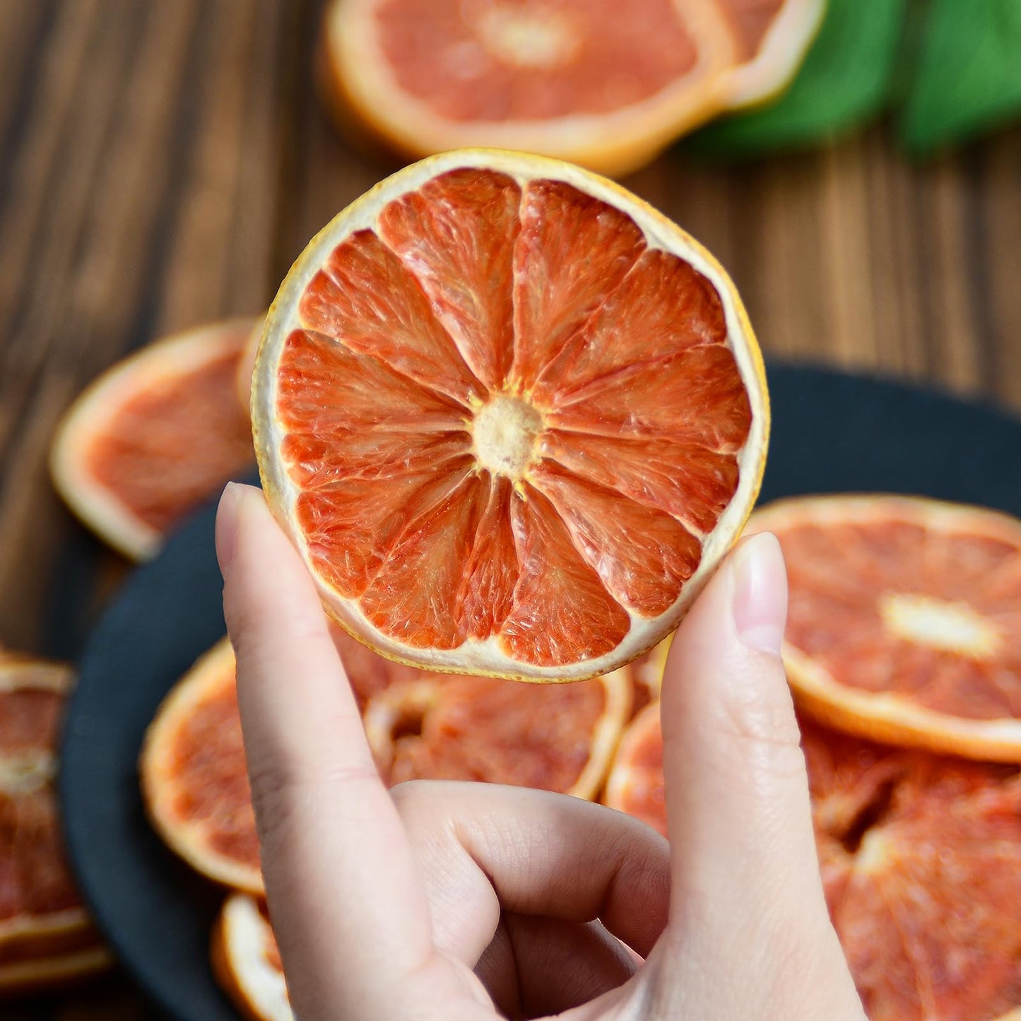 Dried Grapefruit Slices, 8.82oz/250g,Dehydrated fruit for Cocktails garnish, 100% Natural Fruit No Additives No Sugar Added,For Crafts, Cake