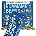 Rel Snacks Sea Salt Roasted Edamame Beans - High Protein, Low Carb Snack (11g Protein) - Keto, Vegan, Non-GMO - Made with Avocado Oil - 10 Pack, 0.9