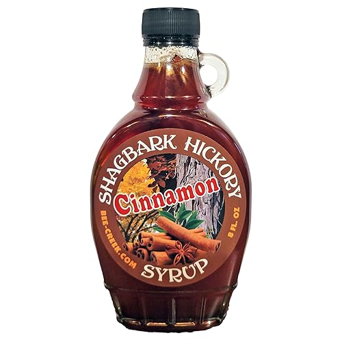 Bee Creek Shagbark Hickory Syrup, Cinnamon, 8 Fl Oz