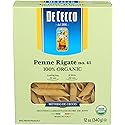 De Cecco Pasta Organic Penne Rigate, 12 Ounce (Pack of 1) (2409474041)