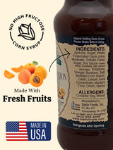 Rosie's Apricot Bourbon Barbeque Sauce 13oz