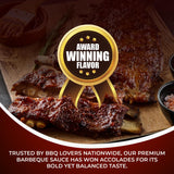 Lem's Meat Varnish Southern Gold Mustard BBQ Sauce for Meat, Pork, Chicken, Wings - Best for Grilling, Smoking, Marinating, Basting - 12 oz. Bottle