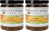Terrapin Ridge Farms Mango Habanero Gourmet Jam - Sweet Mango & Fiery Habanero Blend - Perfect as a Glaze for Meats, Appetizers, and More - 10.5 oz