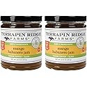 Terrapin Ridge Farms Mango Habanero Gourmet Jam - Sweet Mango & Fiery Habanero Blend - Perfect as a Glaze for Meats, Appetizers, and More - 10.5 oz