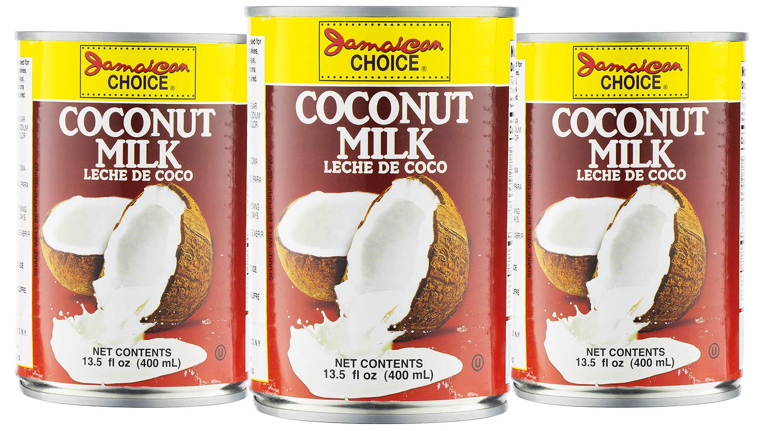 Jamaican Choice Coconut Milk | (13.5 oz) 3-Pack