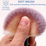 3 Pack Microfiber Duster, Small Dust Brushes, Feather Duster, Soft Fibers, Efficient Dust Removal, Cleaning Tool Perfect for Computers, Keyboards, Car