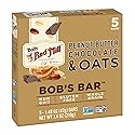 Bob's Red Mill 5pk PB Chocolate & Oats Bar, 5 bars (Pack of 1) - Non GMO, Gluten Free, Kosher