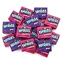 Wonka Nerds Gummy Clusters - Grape & Strawberry - 1 lbs Individually Mini Candy Boxes - Valentines & Easter Treat Pack - Classic & Delicious Gummy