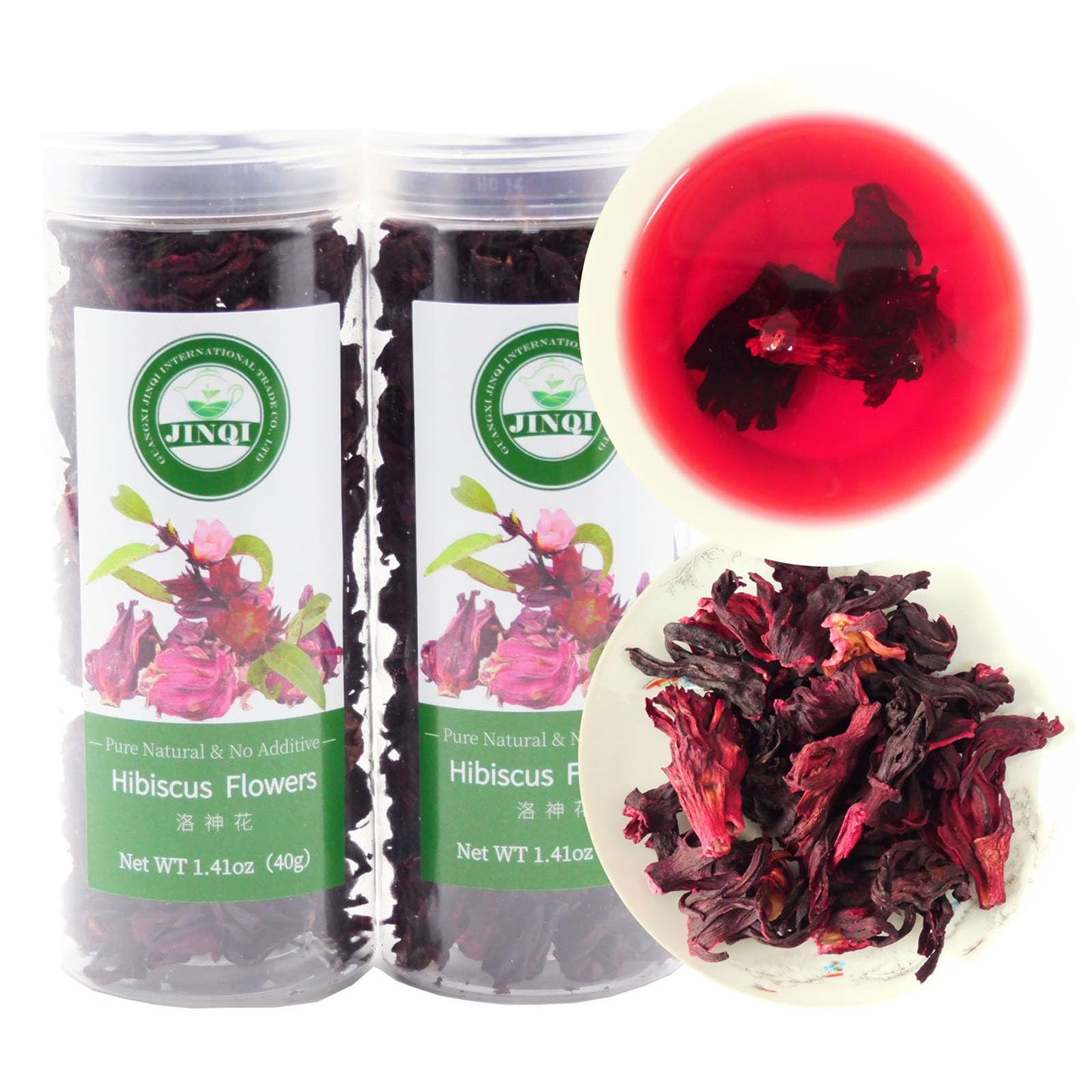 JINQI Roselle Roselle tea ???? Hibiscus Flowers 80g (40g×2)