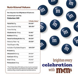 M&M’S WORLD Dark Blue Milk Chocolate Candy Bulk, 5lbs of M&M'S in Resealable Pack for Candy Bars, Birthday Parties, Graduations, Congrats Celebrations