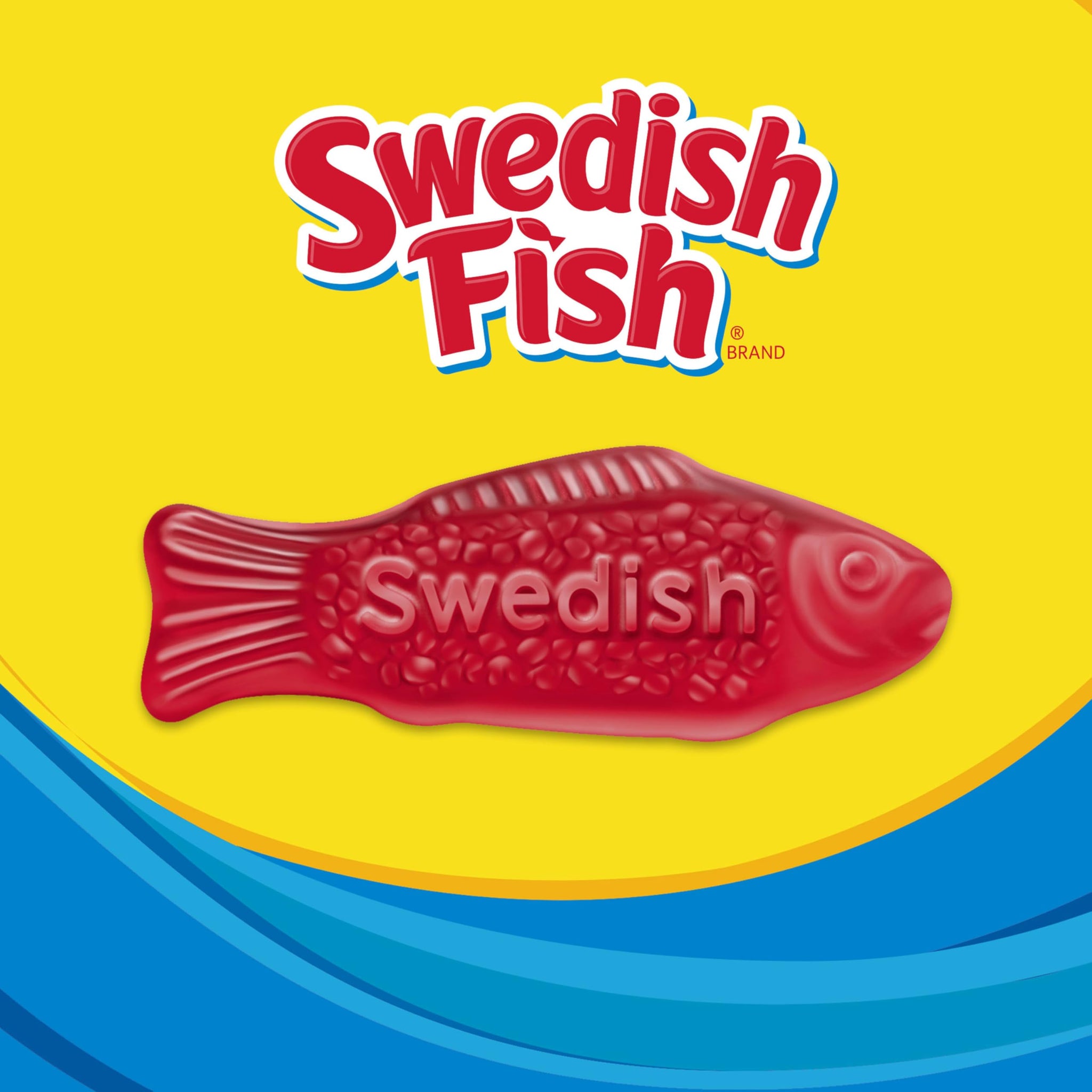 SWEDISH FISH Individually Wrapped Soft & Chewy Gummy Candy, Bulk Candy, 240 Count Box