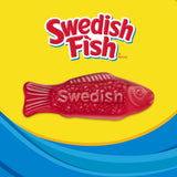 SWEDISH FISH Soft & Chewy Gummy Candy, Bulk Candy, 12-8 oz Bags