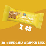 Sunbelt Bakery Lemon Meringue Chewy Granola Bars, 48 Bars (6 Boxes), 49.62 oz