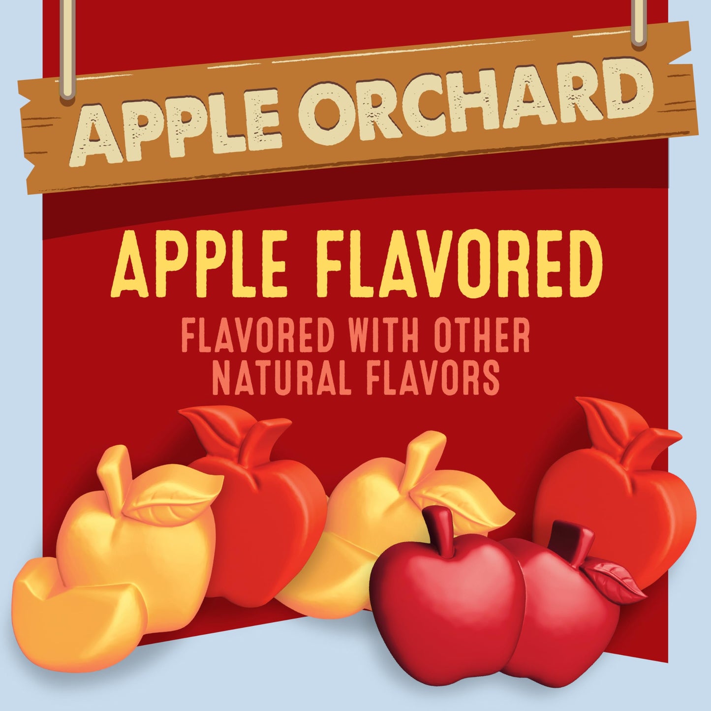 Mott's Fruit Flavored Snacks, Apple Orchard, Gluten Free Snack, Family Pack, 40 Ct, 32 oz