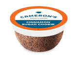 Cameron's Coffee Single Serve Pods, Flavored, Cinnamon Sugar Cookie, 12 Count (Pack of 1)