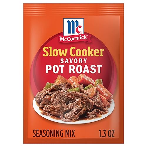 McCormick, Slow Cooker Savory Pot Roast Seasoning Mix, 1.3 Oz (Pack of 1)