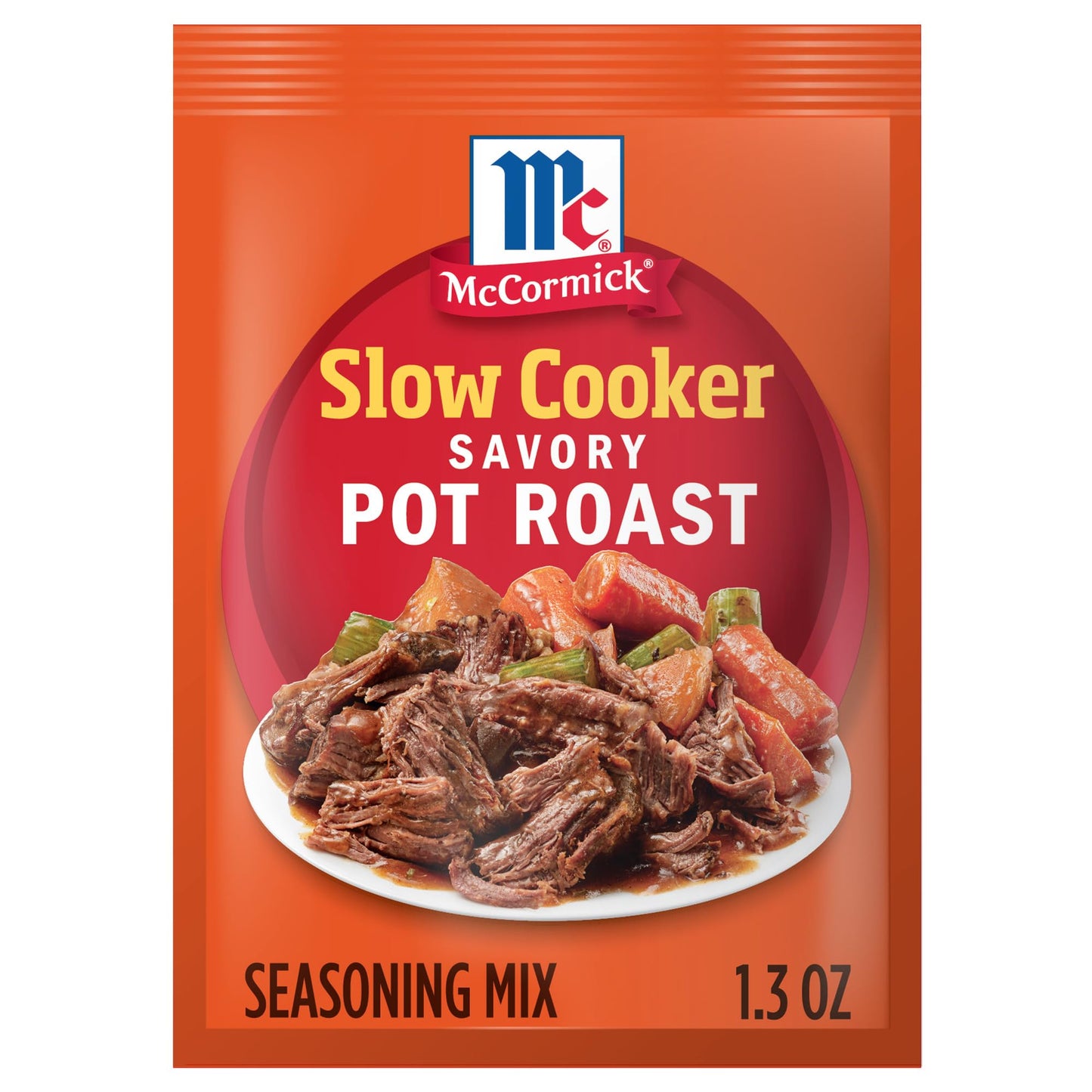 McCormick, Slow Cooker Savory Pot Roast Seasoning Mix, 1.3 Oz (Pack of 1)