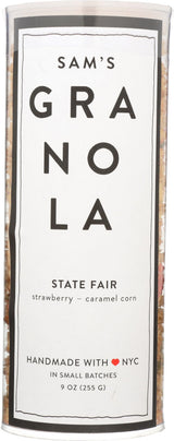 SAMS GRANOLA State Fair Strwbrry Caramel Corn Granola, 9 OZ