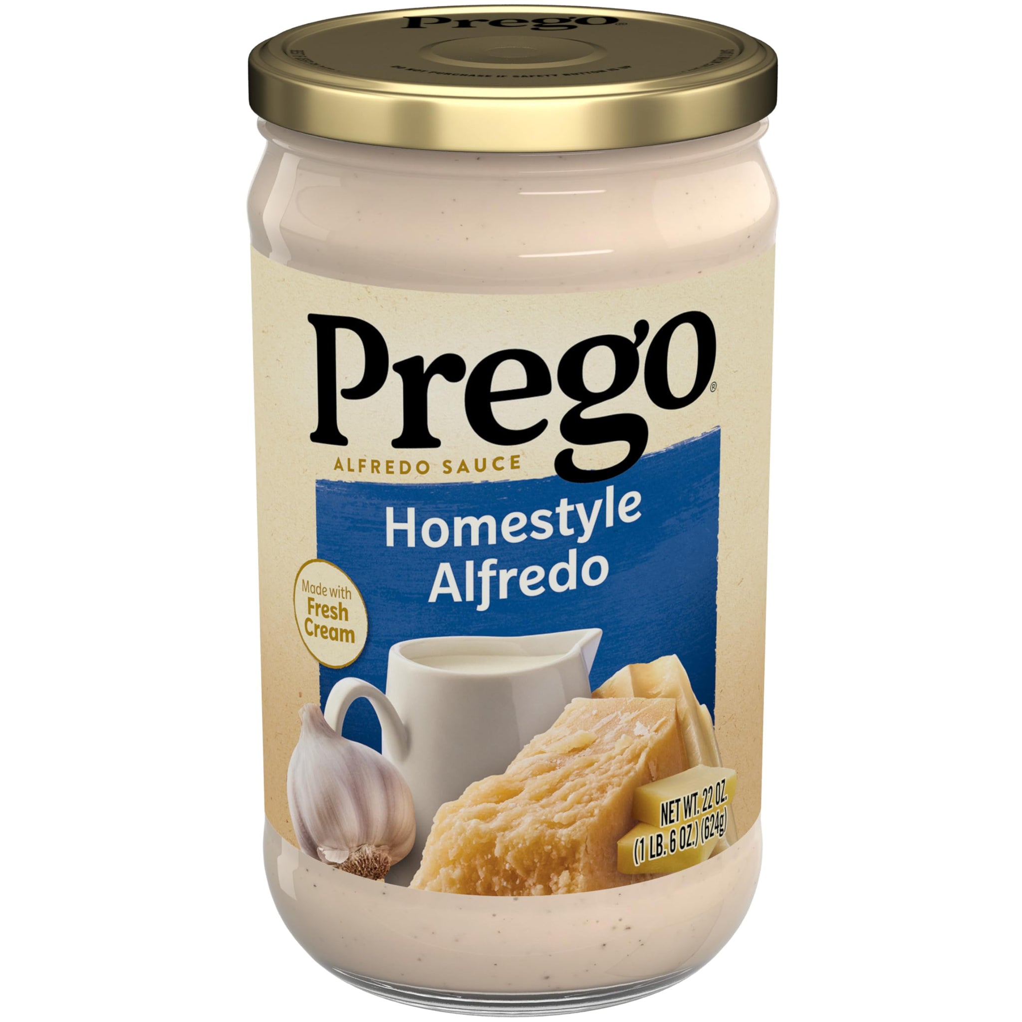 Prego Homestyle Alfredo Pasta Sauce, 22 oz Jar
