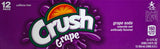 Crush Grape Soda, 12 Fl Oz Each