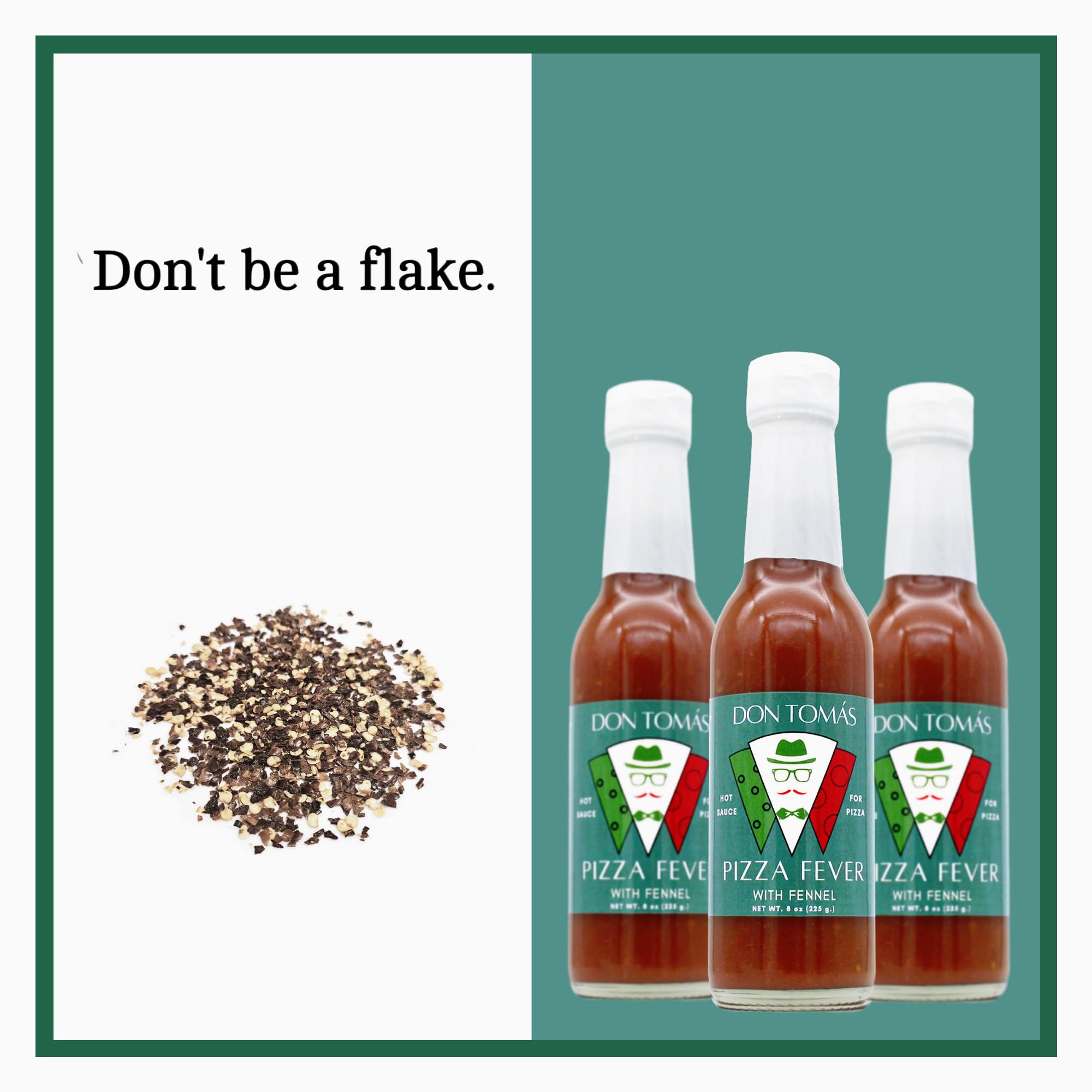 DON TOMÁS, Pizza Fever Sauce, 8 oz